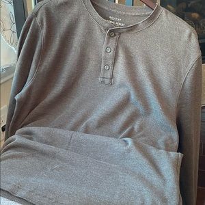 Men’s Sonoma Thermal Henley Long Sleeve Shirt